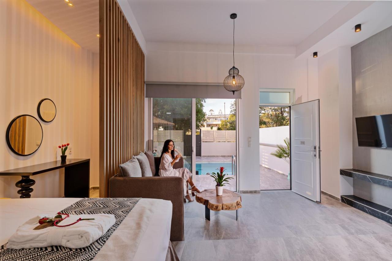 Delfina Boutique Hotel Paralia Kourna 외부 사진